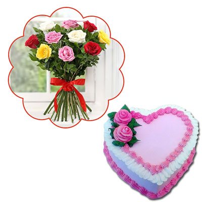 "Cake and Flowers - code CF09 - Click here to View more details about this Product